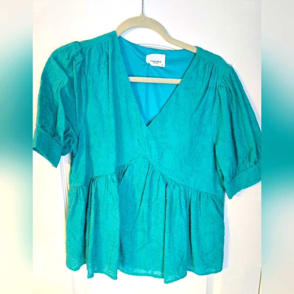 Teal Women's Top
